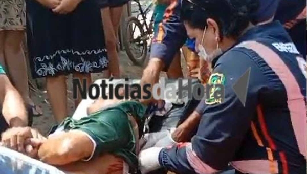 Bebedeira termina em tentativa de homicídio: homem é esfaqueado nas costas e segue em estado grave no PS de Rio Branco