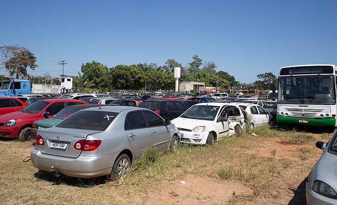 Detran-AC anuncia leilão público na modalidade online de veículos em Rio Branco para setembro