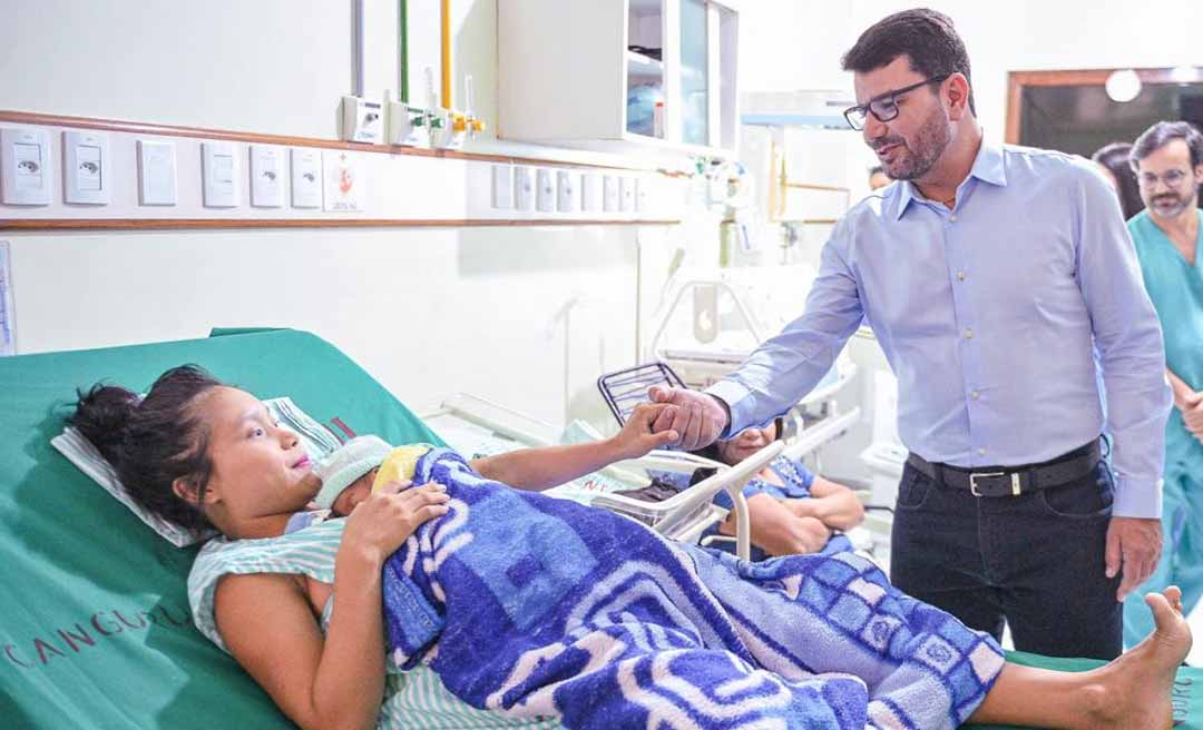 Governador Gladson Camelí visita Maternidade Bárbara Heliodora e entrega espaços revitalizados