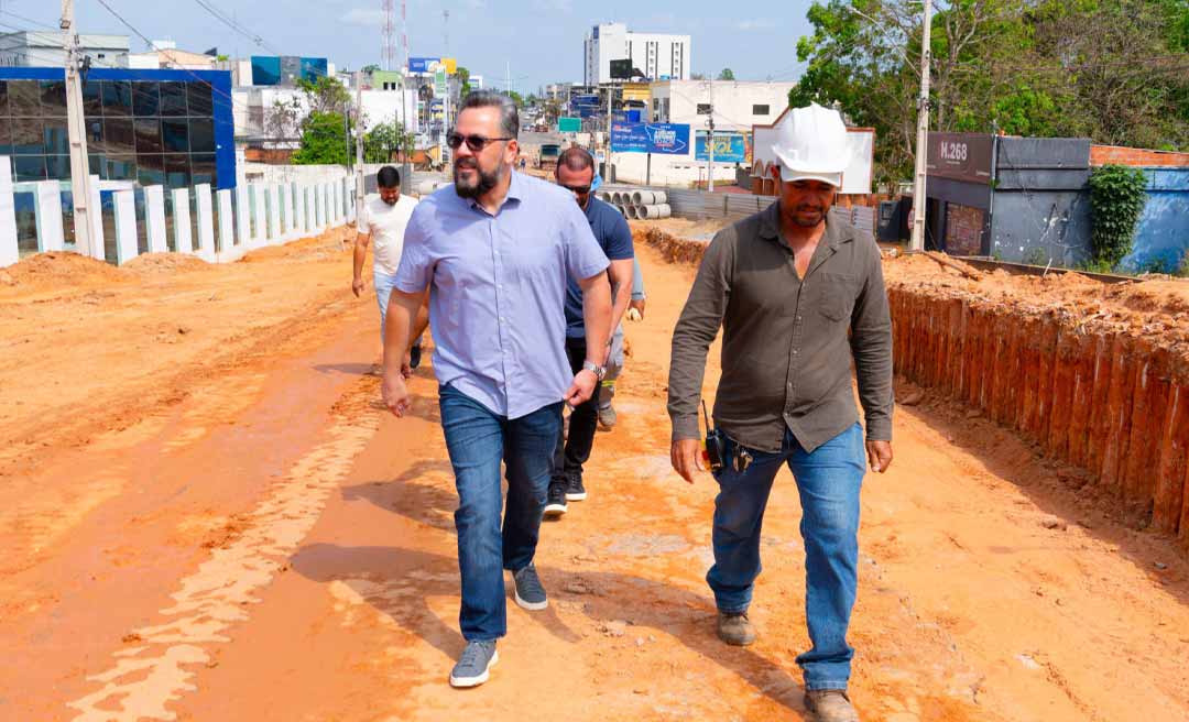 Senador Alan Rick vistoria obras em Rio Branco e anuncia novos investimentos para a cidade