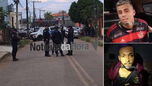 Criminoso morre e comparsa é preso após perseguição em Rio Branco; dupla usava moto roubada de motoboy