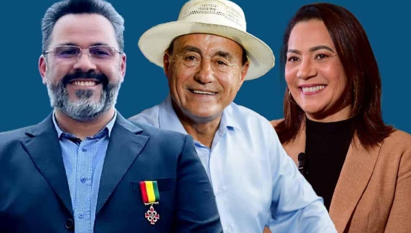 Pesquisa Data Control aponta Alan Rick na liderança para o governo do Acre em oito municípios; Bocalom e Mailza empatam tecnicamente