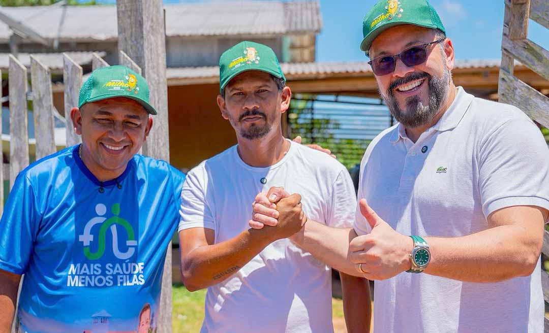 Alan Rick visita obras em Tarauacá e garante novos investimentos para a cidade