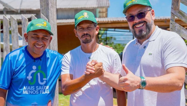 Alan Rick visita obras em Tarauacá e garante novos investimentos para a cidade