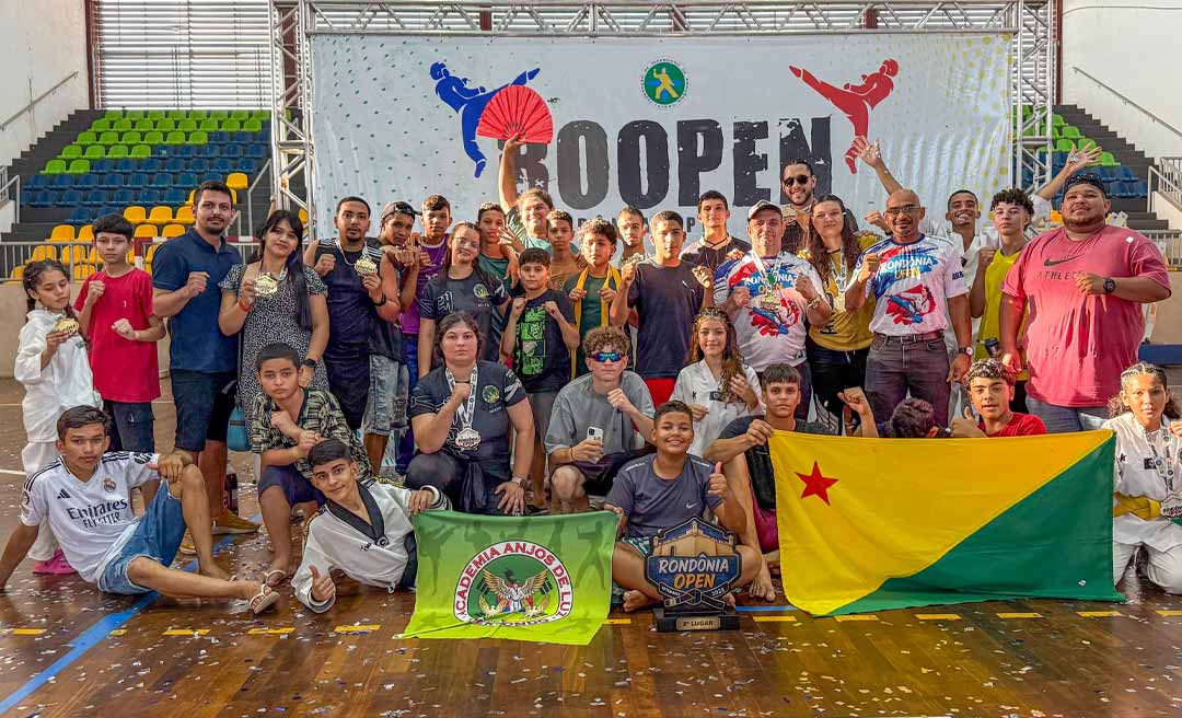 Academia Anjos de Luz conquista resultado histórico para o Acre no ROOPEN com 33 atletas medalhistas