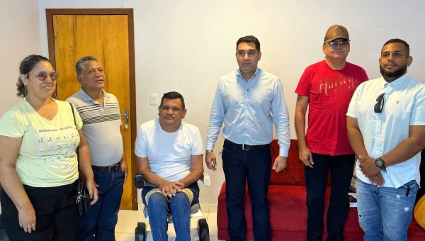 Vereador Samir Bestene debate acessibilidade com representantes de associação e propõe PL para ampliar inclusão em prédios públicos de Rio Branco