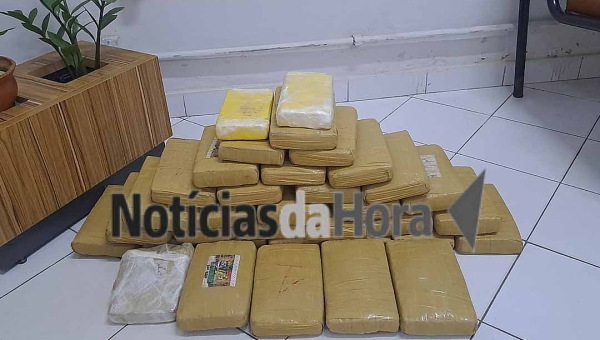 BOPE apreende mais de 35 kg de drogas em área de mata em Rio Branco; nenhum suspeito foi preso