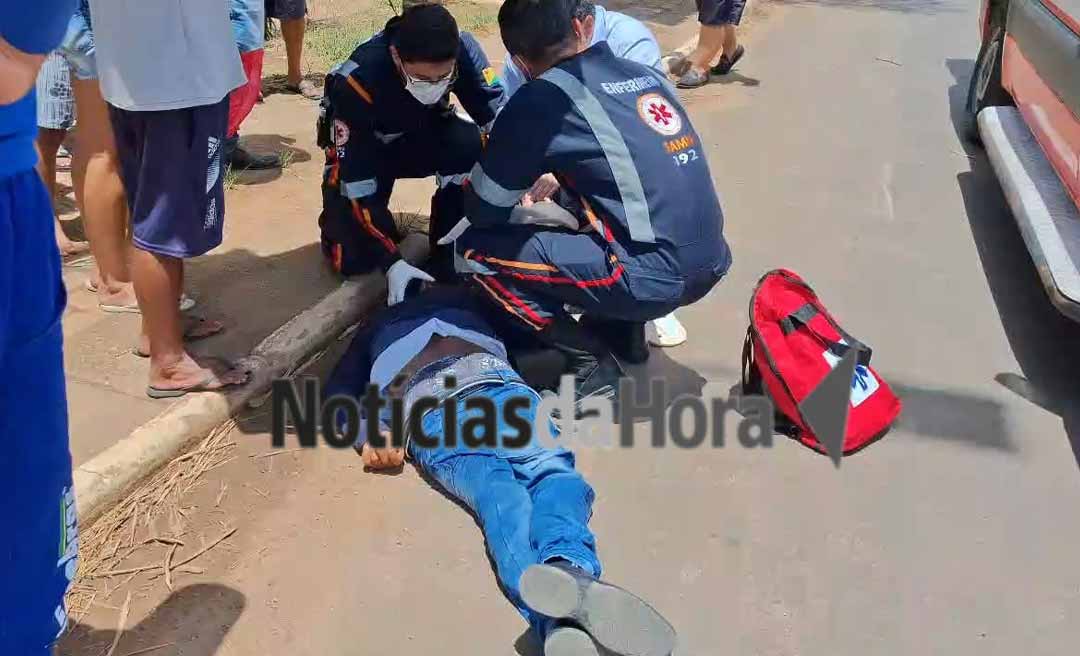 Homem supostamente embriagado é atropelado ao tentar atravessar avenida movimentada em Rio Branco