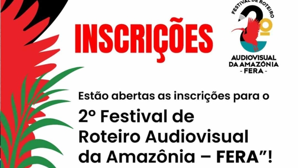 Festival de Roteiro Audiovisual da Amazônia abre inscrições para o Acre; confira