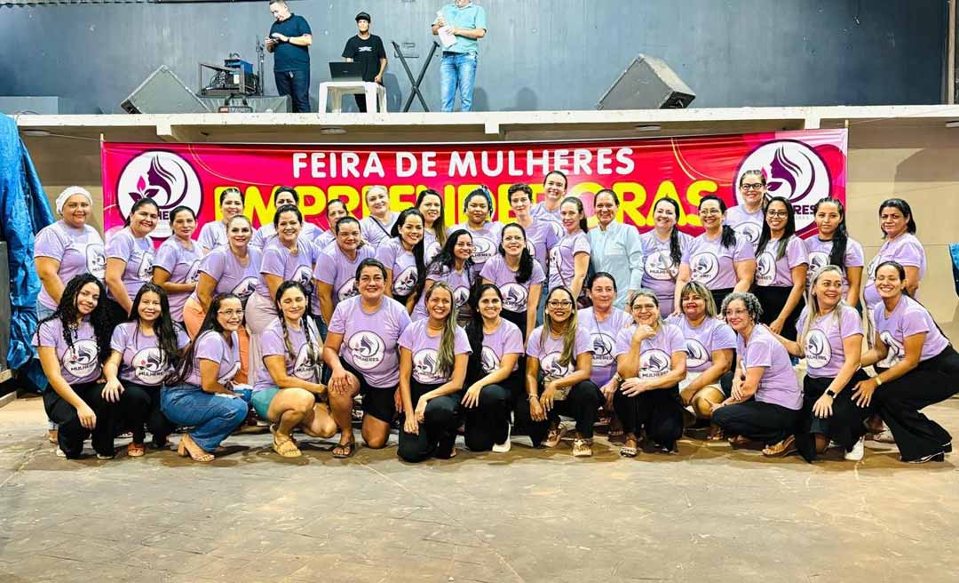 Feira Mulheres Empreendedoras movimenta a cidade de Boca do Acre neste fim de semana