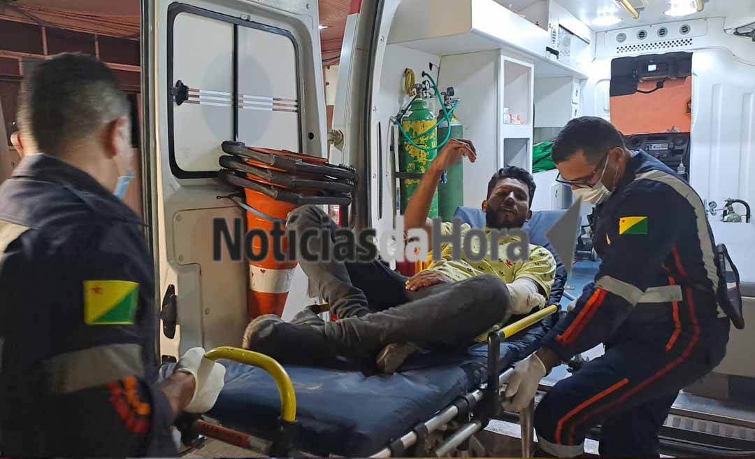 Homem supostamente alcoolizado é brutalmente espancado após invadir a casa da ex-companheira em Rio Branco