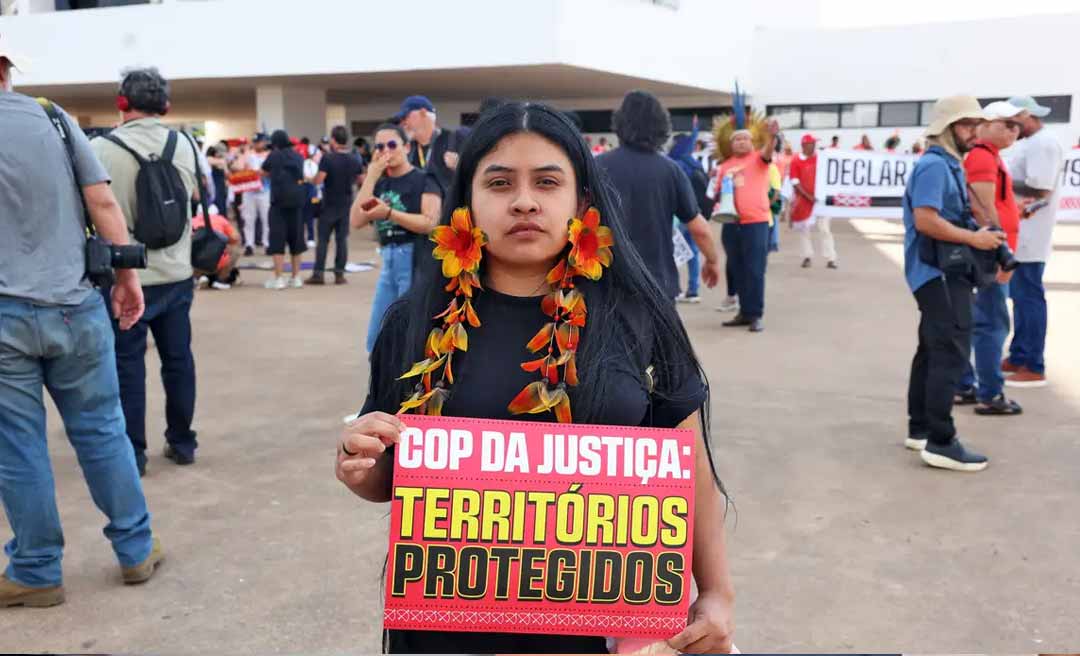 No Distrito Federal, indígenas pedem demarcações e combate às mudanças climáticas