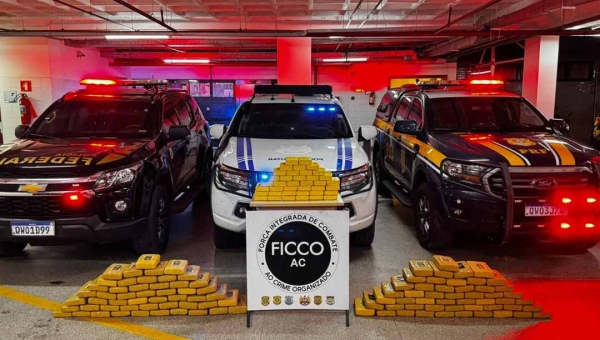 Operação apreende mais de 150 kg de drogas na divisa dos estados do Acre e Rondônia