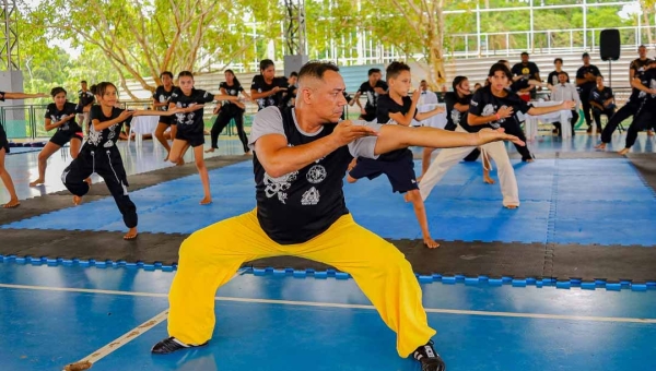 VI Open Shock de Kung-Fu Wushu Sanda reúne mais de 80 atletas no Ginásio do Sesc em Senador Guiomard