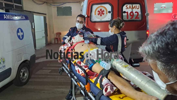 Homem é encontrado em casa com sinais de violência e levado em estado gravíssimo ao Pronto Socorro de Rio Branco