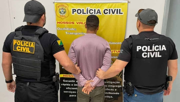 Polícia Civil prende homem condenado por abuso sexual de criança em Assis Brasil