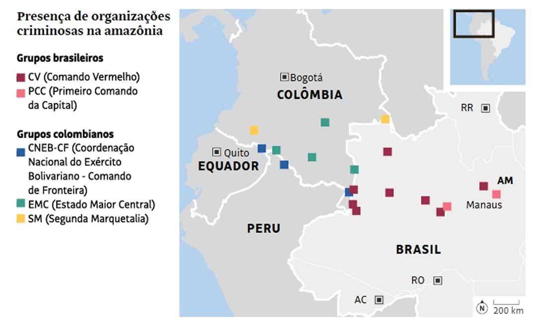 Na rota da cocaína, narcotraficantes do Acre mantêm negócios com fornecedores da Colômbia e Peru