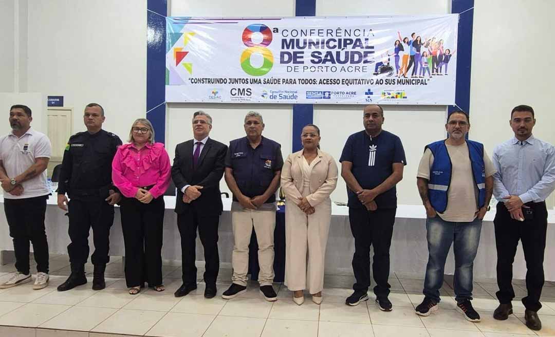 Deputado Clodoaldo Rodrigues anuncia R$ 1,5 milhão em emenda para a saúde de Porto Acre durante a 8ª Conferência Municipal de Saúde