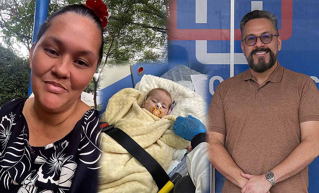 Mãe agradece o esforço do senador Alan Rick e celebra a esperança de cura do pequeno Calebe