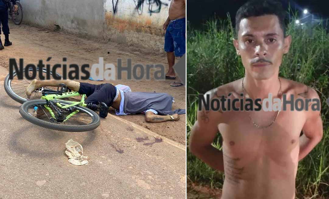 Homem é alvejado e morto com seis tiros enquanto andava de bicicleta no bairro Belo Jardim I, 2° Distrito de Rio Branco