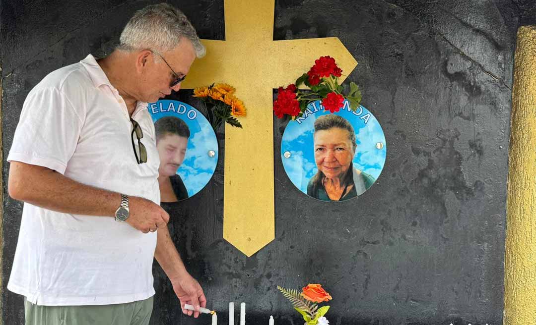 “Ele disse que eu vou ganhar a eleição”, afirmou Petecão após ter conversado com o pai falecido, seu ‘Pelado’ no Dia de Finados