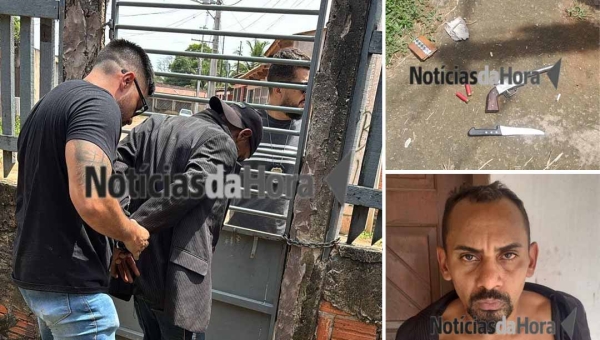 Membro de facção de alta periculosidade é preso com arma de fogo por policiais da DHPP em Rio Branco