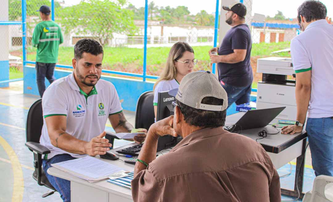 Novembro é penúltimo mês para regularizar débitos de água com até 100% de desconto no Saneacre