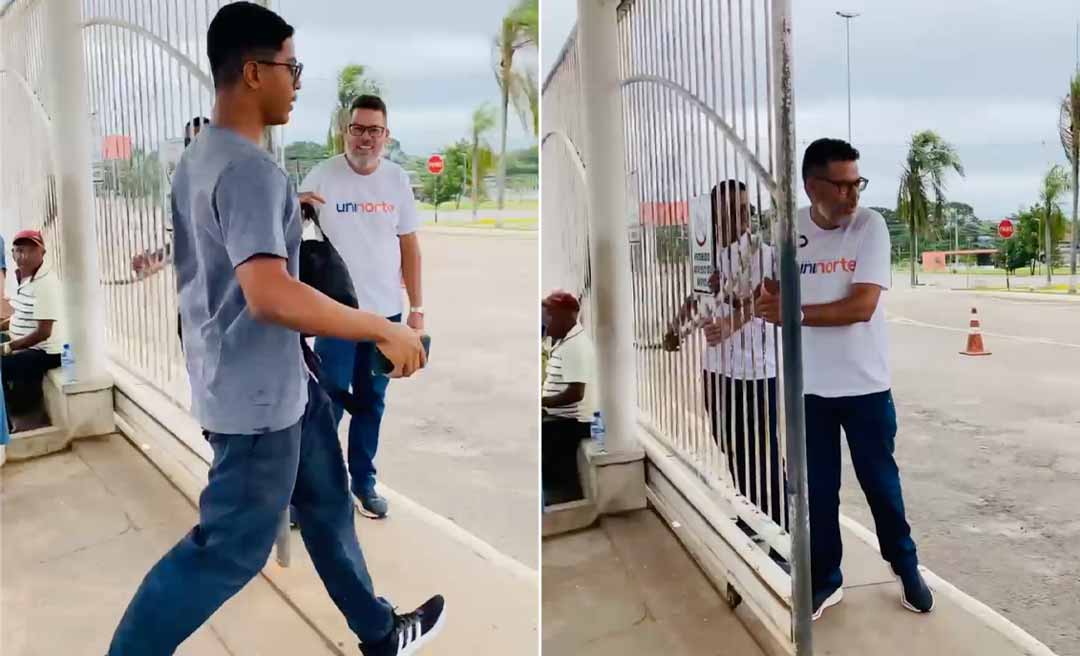 Três candidatos chegam no último minuto para o Enem 2025 na Uninorte, em Rio Branco