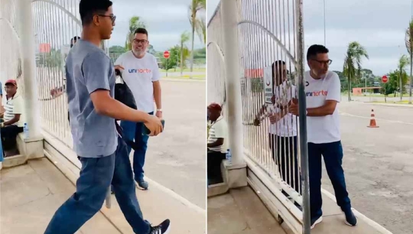 Três candidatos chegam no último minuto para o Enem 2025 na Uninorte, em Rio Branco