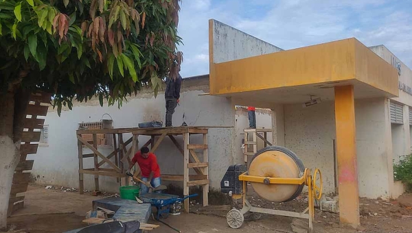 Reforma da UBS Maria Cláudia reforça compromisso com a manutenção de prédios públicos em Boca do Acre