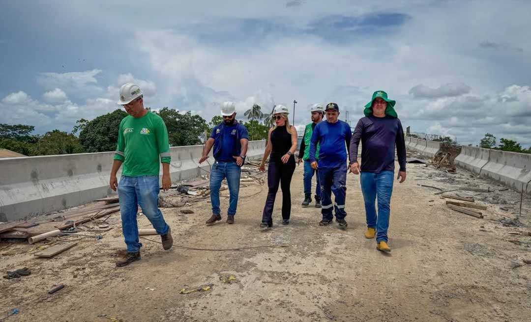 Deracre executa últimas etapas na Ponte da Sibéria, em Xapuri