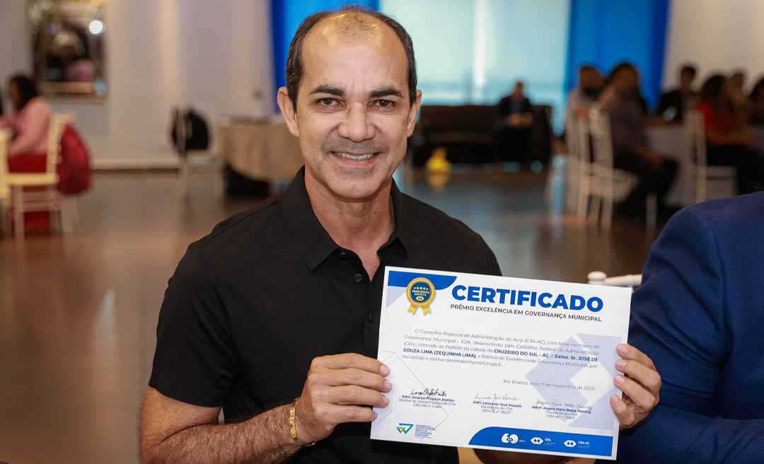Prefeitura de Cruzeiro do Sul conquista o primeiro lugar do Acre no ranking de excelência em governança municipal
