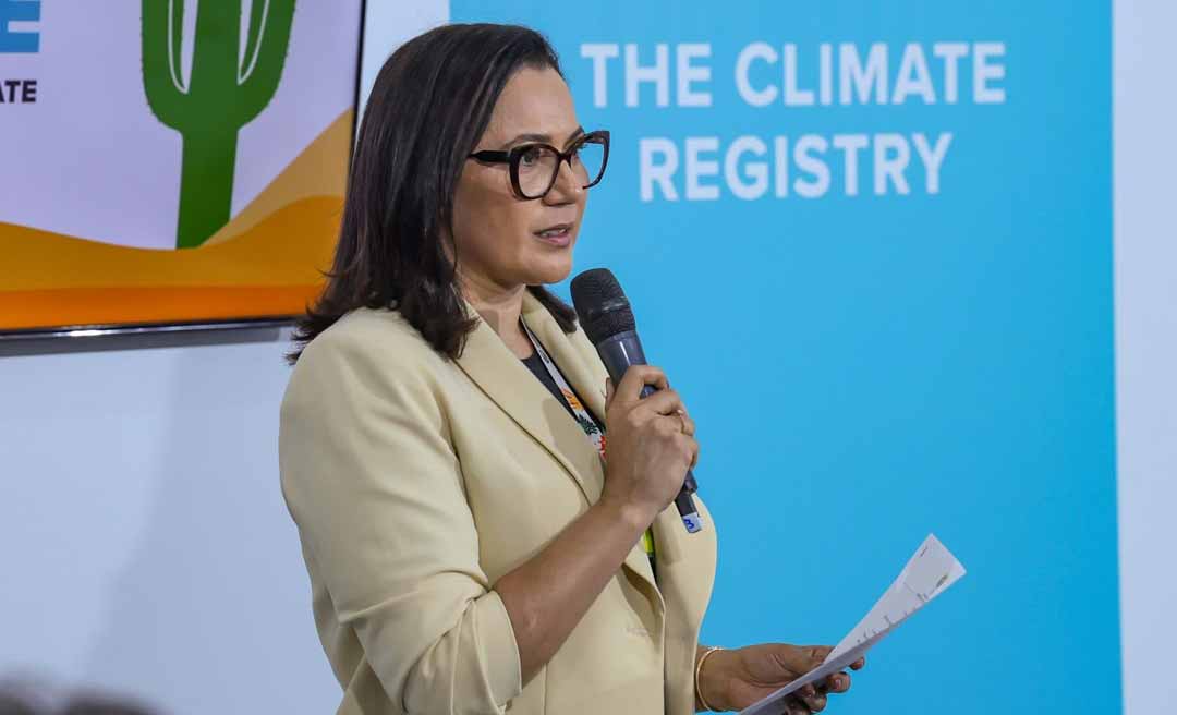 Na COP30, Mailza evidencia fortalecimento da cooperação entre Acre e Califórnia em políticas ambientais 