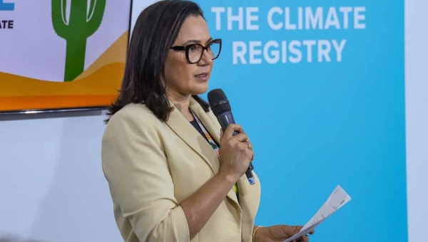 Na COP30, Mailza evidencia fortalecimento da cooperação entre Acre e Califórnia em políticas ambientais 