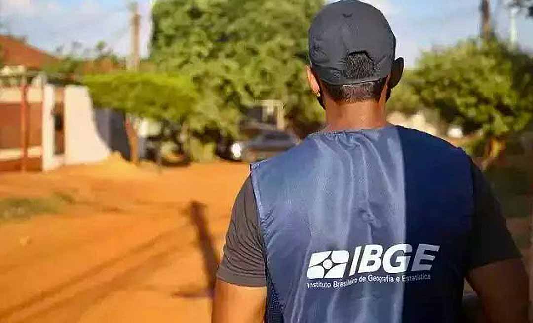 IBGE abre mais de 8 mil vagas para Agente de Pesquisas e Mapeamento, incluindo oportunidades no Acre