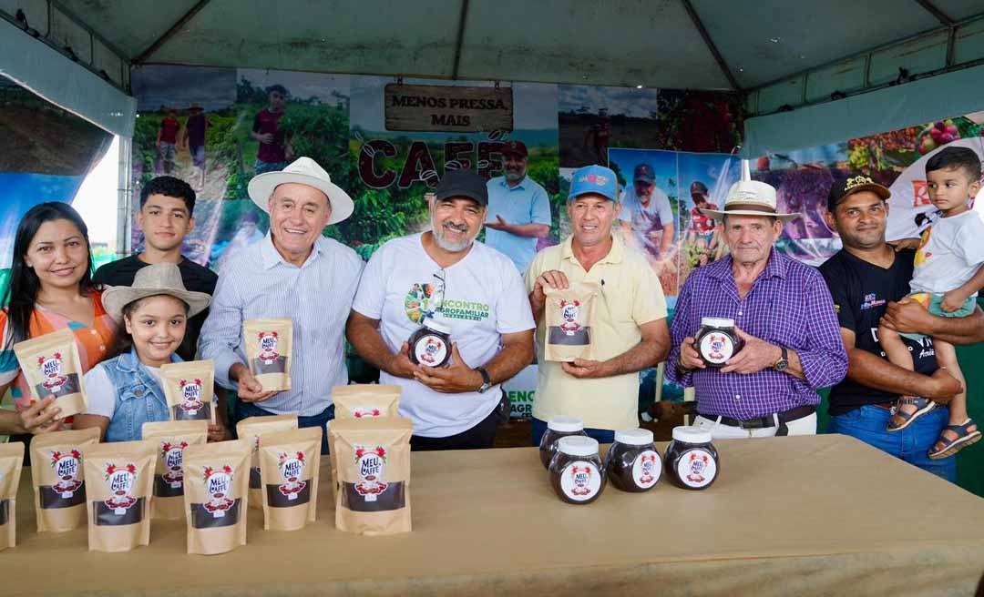 Bocalom leva café, prestigia produtos locais e reforça união dos municípios no Encontro Agrofamiliar em Acrelândia