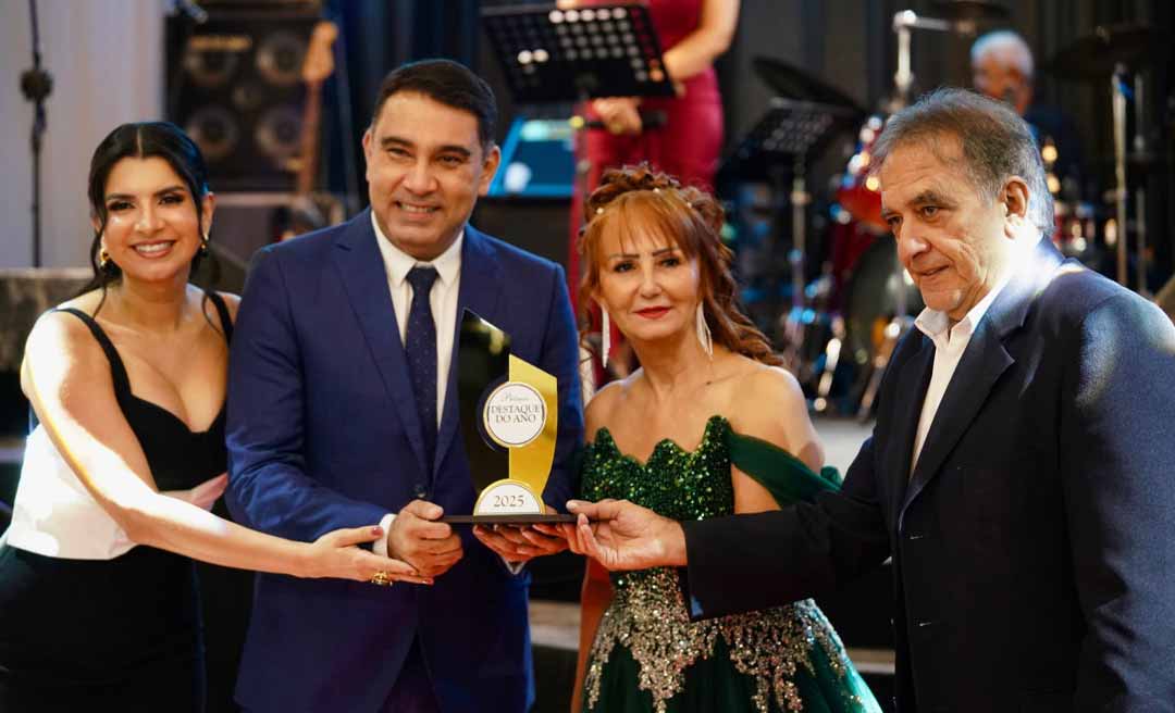 Vereador Samir Bestene é homenageado no Prêmio Destaque do Ano em reconhecimento ao seu trabalho