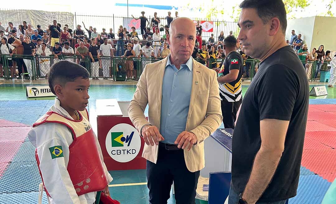 Vereador Samir Bestene prestigia Copa Acre de Taekwondo no Sesc Bosque: “O esporte é transformador e salva vidas”