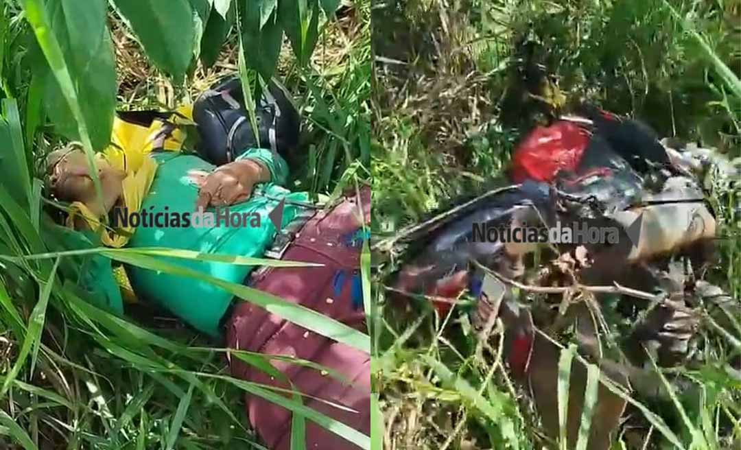 Tragédia: mototaxista morre em colisão frontal na BR-364, próximo ao município de Plácido de Castro