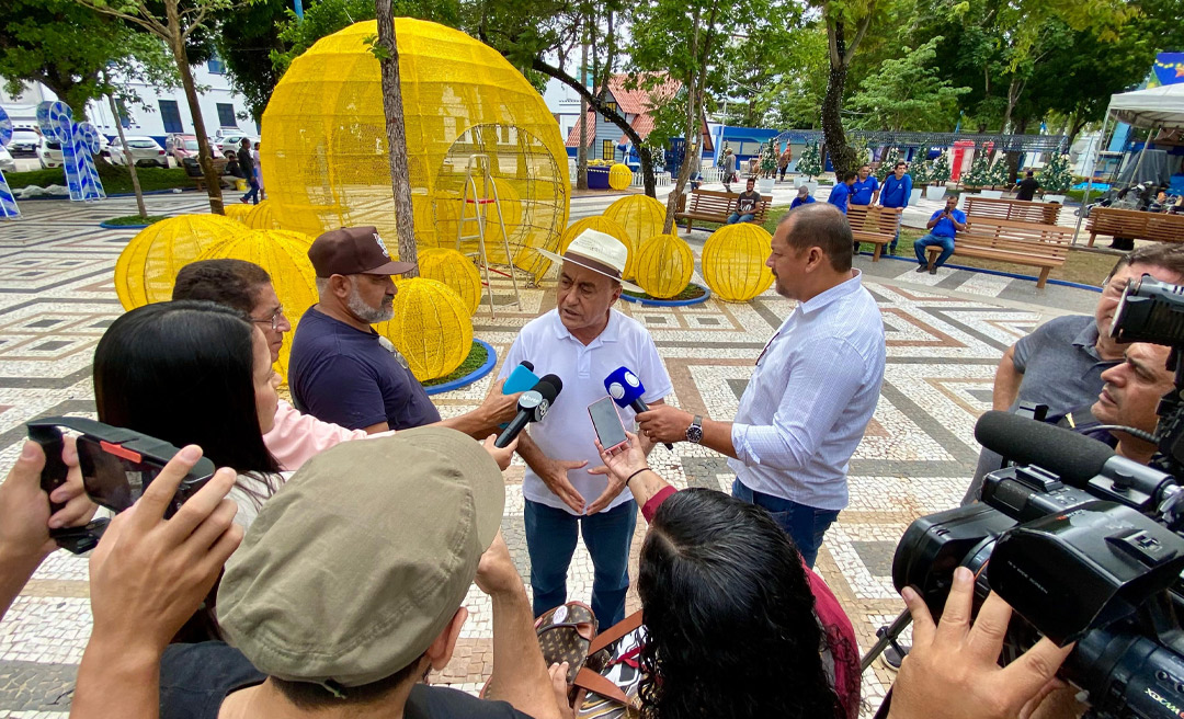 Bocalom anuncia novidades do ‘Natal de Vida, Esperança e Dignidade 2025’, shows de drones e da festa de fim de ano na Capital