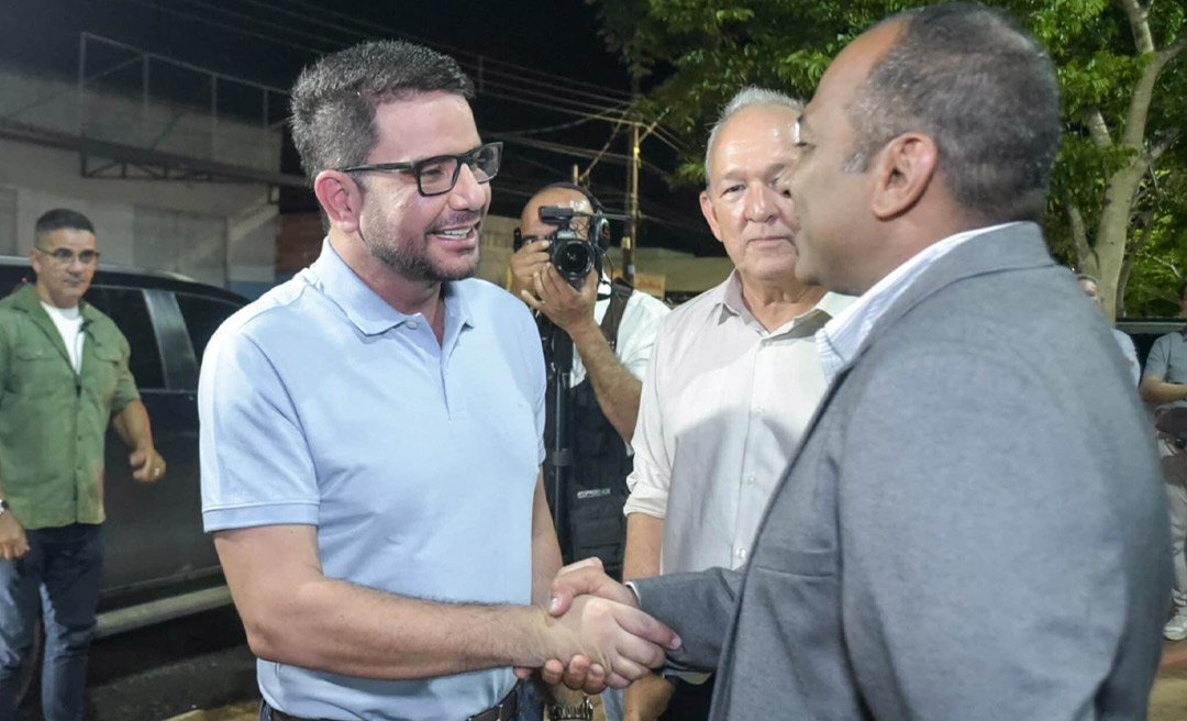 Com presença do governador Gladson Camelí e da vice Mailza, palestra sobre liderança é sucesso de público em Brasileia
