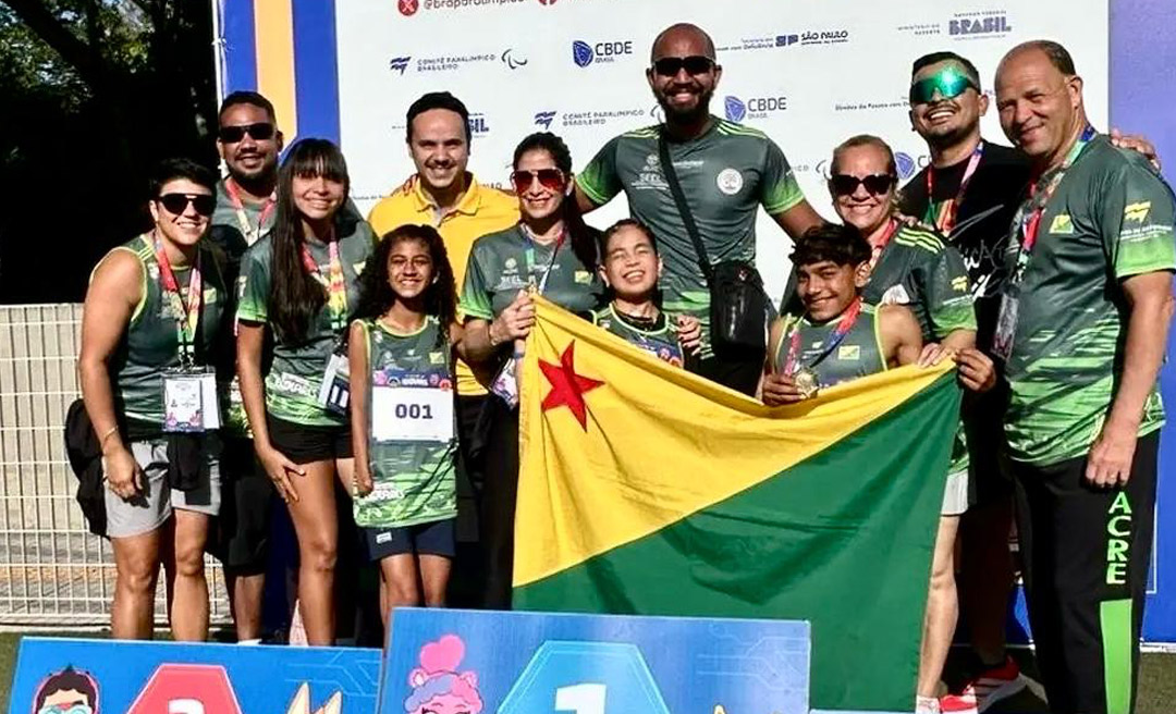 Atletas acreanos brilham nas Paralimpíadas Escolares 2025 e consolidam força no paradesporto nacional