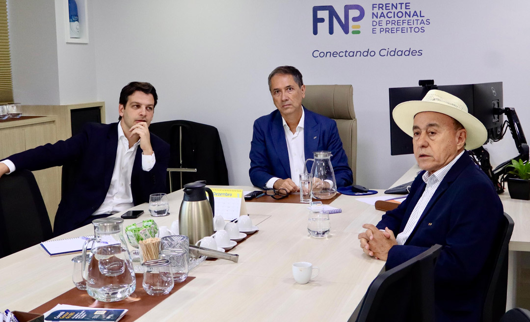 Bocalom reforça papel dos municípios em encontro da FNP: “Trabalhando para garantir equilíbrio”