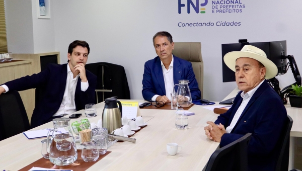 Bocalom reforça papel dos municípios em encontro da FNP: “Trabalhando para garantir equilíbrio”