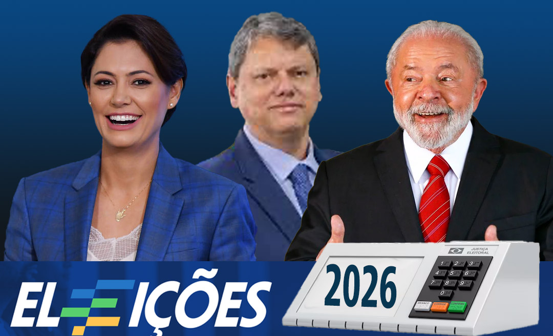 Michelle Bolsonaro bate Lula e Tarcísio no Acre, mostra pesquisa Delta/Notícias da Hora