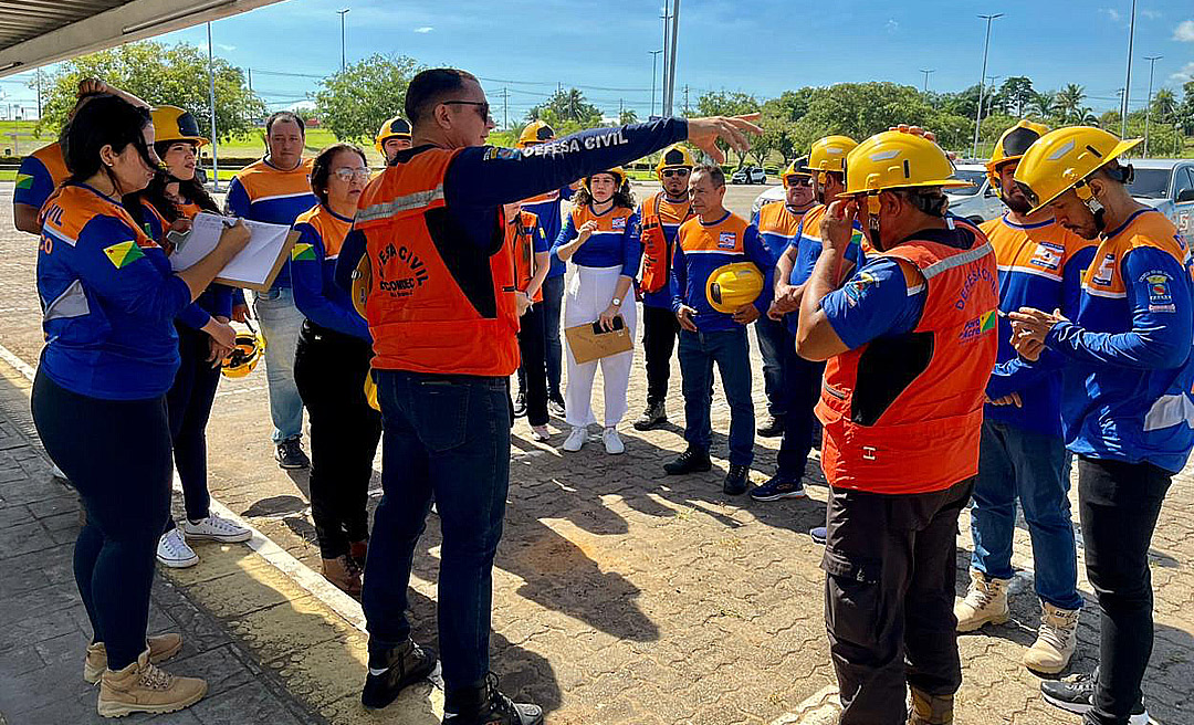 Defesa Civil realiza simulado para aprimorar resposta a enchentes em Rio Branco