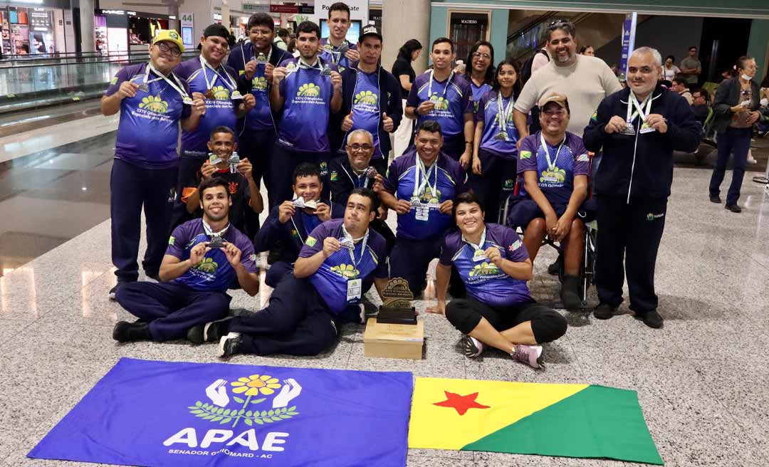 Estudantes do Acre conquistam medalhas de ouro, prata e bronze nas XXIV Olimpíadas Especiais das Apaes, em Brasília