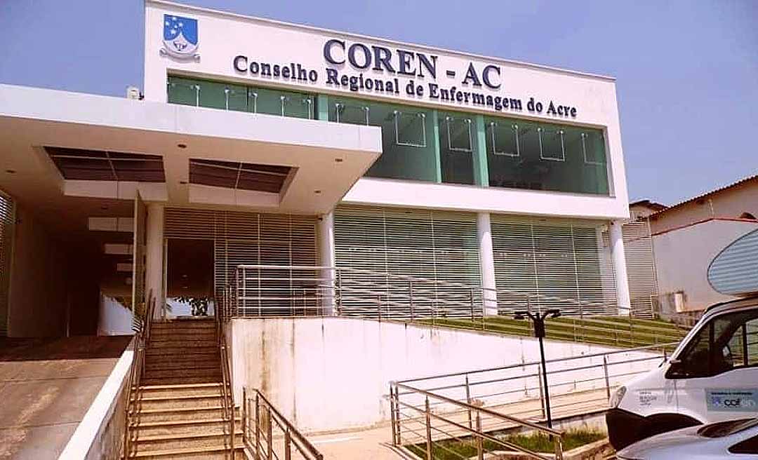 Conselho Regional de Enfermagem do Acre abre concurso em Rio Branco com salários de até R$ 4,7 mil, além de benefícios