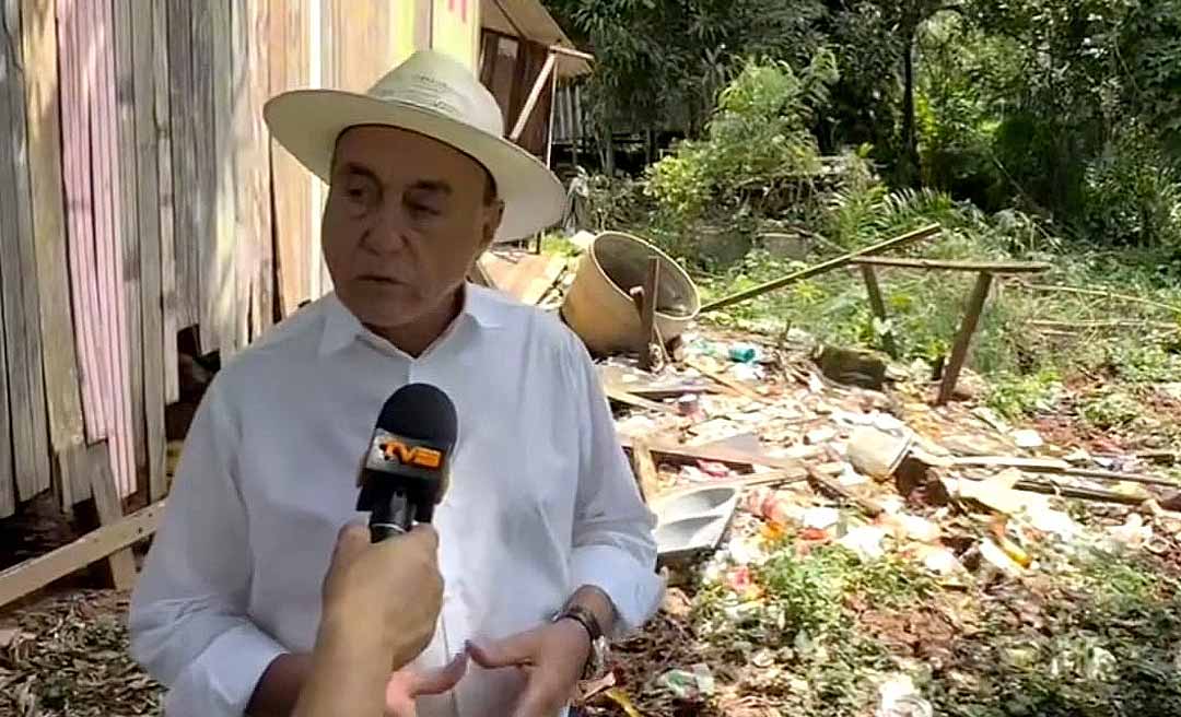 "Não vamos esperar alguém morrer para retirar as famílias da área de risco. Nosso objetivo é salvar vidas", diz Bocalom em visita ao Papoco