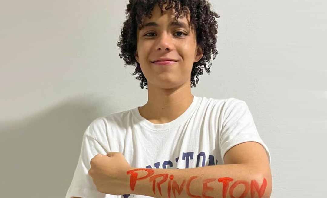 Um acreano na Universidade de Princeton: Jovem de escola pública conquista vaga em instituição de elite nos Estados Unidos